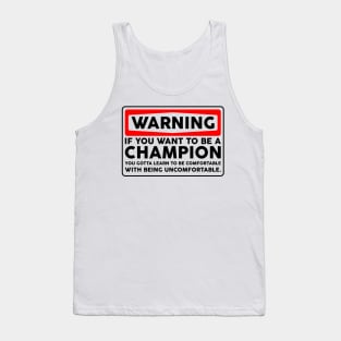 Warning Tank Top